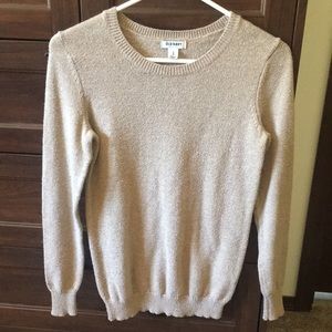 Tan Old Navy long sleeve sweater